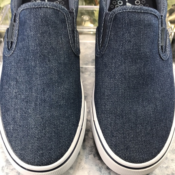 Lugz Clipper Navy Blue Canvas Slip-on Men’s 8M ⭐️Brand NEW Condition⭐️ - Picture 7 of 9